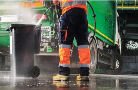Garbage Can Cleaning